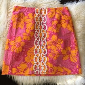 Lilly Pulitzer ten ton originals Roslyn skirt